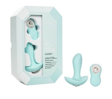 Photo 1 of PAVÉ AUDREY IS A SILKY ANAL STIMULATOR WITH DAZZLING CRYSTAL ADORNMENTS, FLEXIBLE PROBE, EASY TOUCH REMOTE CONTROL AND 35 SENSATIONAL VIBRATION SETTINGS CRAFTED FOR A TRULY LUXURIOUS PLEASURE EXPERIENCE NEW