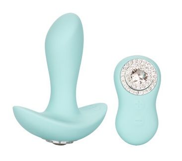 Photo 3 of PAVÉ AUDREY IS A SILKY ANAL STIMULATOR WITH DAZZLING CRYSTAL ADORNMENTS, FLEXIBLE PROBE, EASY TOUCH REMOTE CONTROL AND 35 SENSATIONAL VIBRATION SETTINGS CRAFTED FOR A TRULY LUXURIOUS PLEASURE EXPERIENCE NEW
