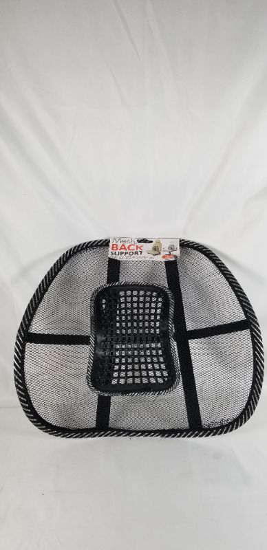 Photo 1 of BLACK MESH BACK SUPPORT NEW 