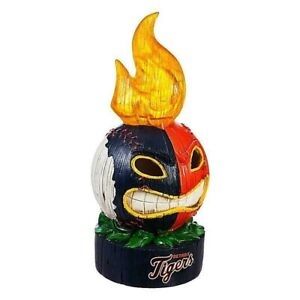 Photo 1 of DETROIT TIGERS LIT TEAM BALL STATUE 12H INCHES NEW