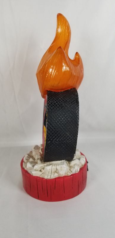 Photo 5 of CHICAGO BLACKHAWKS LIT LED PUCK RESIN STATUE 4.25 X 11.5H INCHES NEW