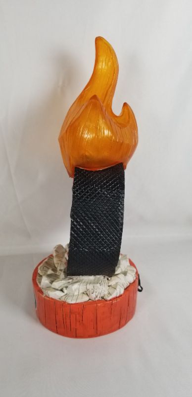 Photo 4 of PHILADELPHIA FLYERS LIT LED PUCK RESIN STATUE 4.25 X11.5H INCHES NEW