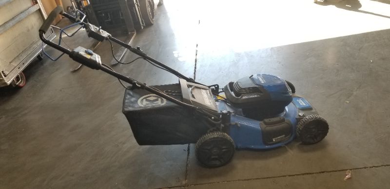 Photo 7 of KOBALT BRUSHLESS 40V MAX MOWER INCLUDES 40V BATTERY AND CHARGER MODEL KMP 5040-06 USED