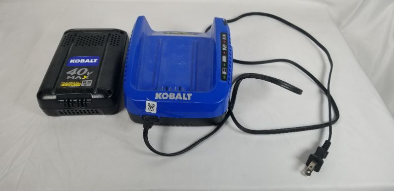 Photo 6 of KOBALT BRUSHLESS 40V MAX MOWER INCLUDES 40V BATTERY AND CHARGER MODEL KMP 5040-06 USED