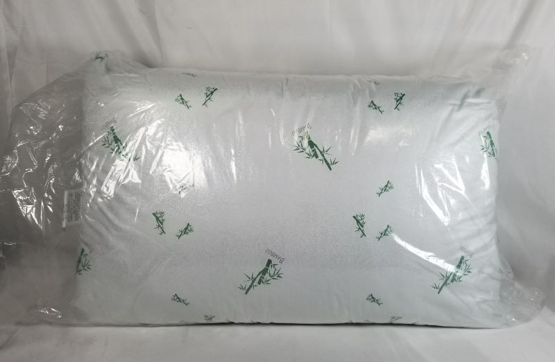 Photo 2 of 2 PACK  STANDARD BAMBOO PILLOW  ECO FRIENDLY WASHABLE NEW