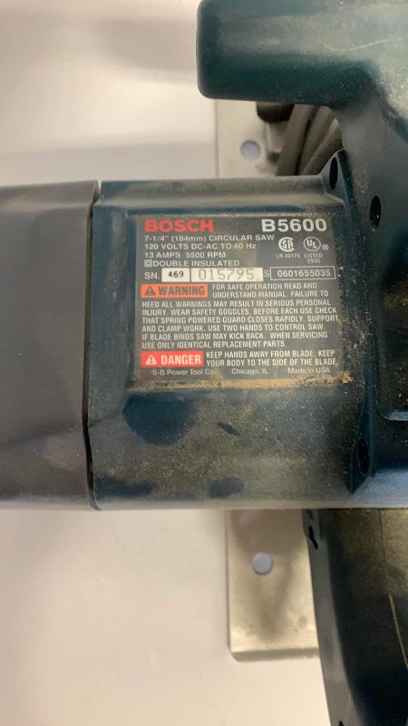 Photo 1 of BOSCH RADIAL SAW B5600