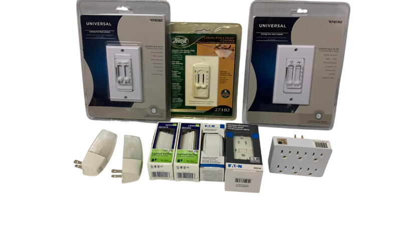 Photo 1 of LIGHT SWITCHES AND CEILING FAN CONTROLS