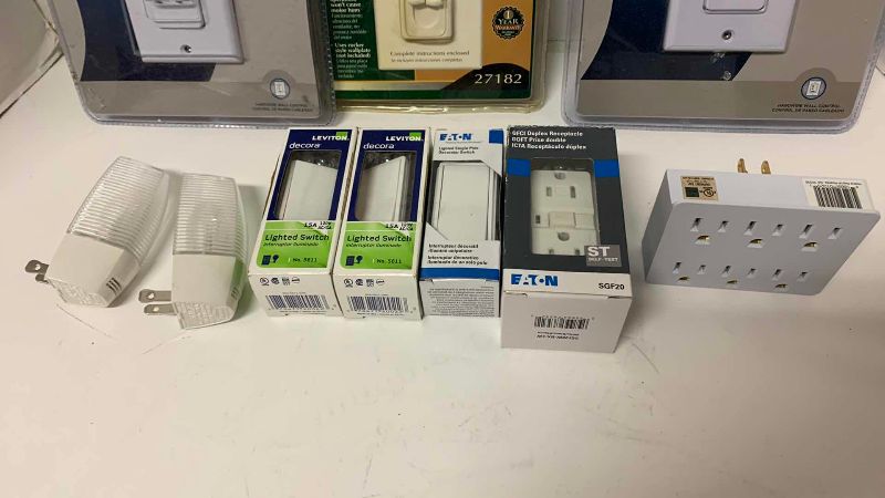 Photo 1 of LIGHT SWITCHES AND CEILING FAN CONTROLS