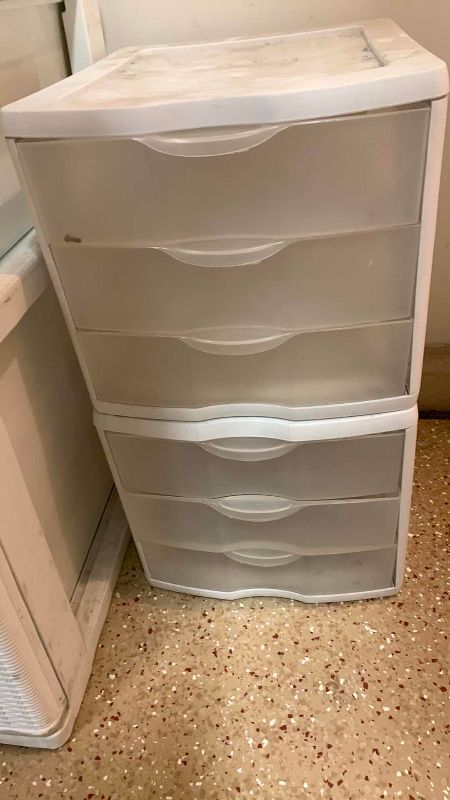 Photo 1 of PLASTIC STORAGE CONTAINERS