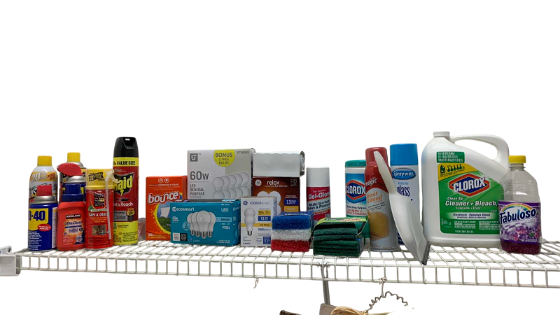 Photo 1 of GARAGE AND CLEANING SUPPLIES