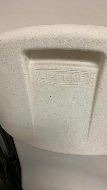 Photo 1 of 5 HEAVYDUTY LIFETIME PLASTIC CHAIRS