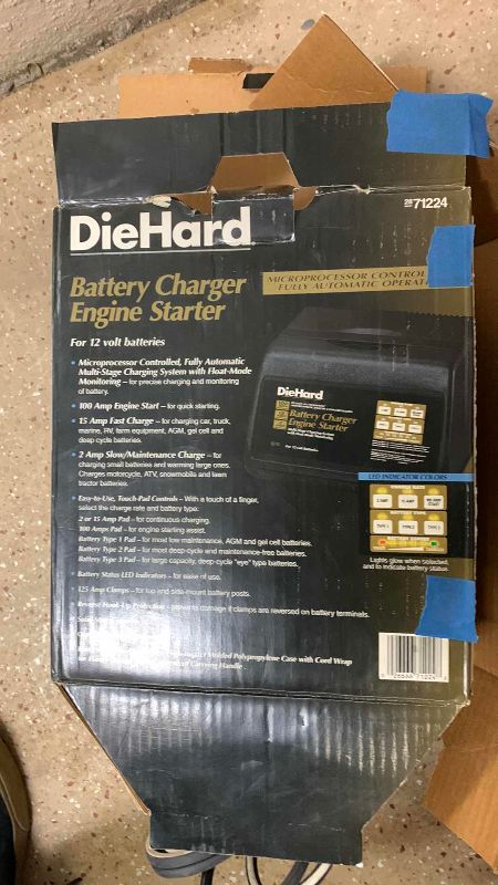Photo 1 of DIEHARD CAR BATTERY CHARGER