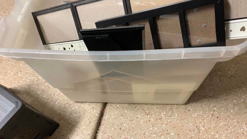 Photo 1 of TOTE OF PICTURE FRAMES