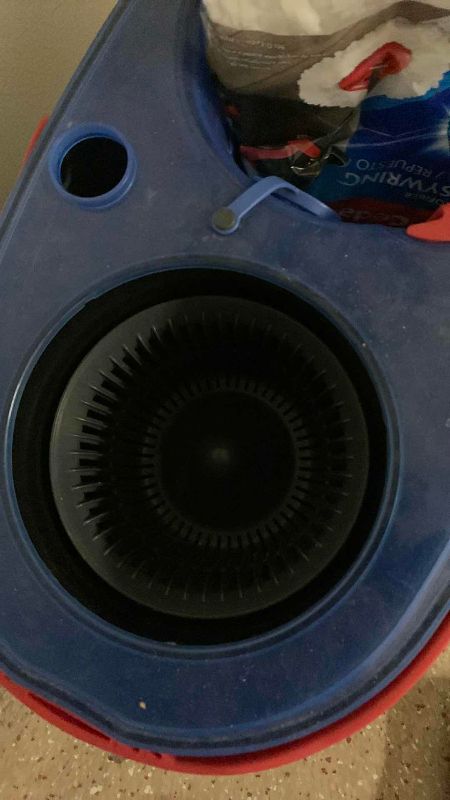 Photo 1 of MOP, BUCKET AND CLEANING SUPPLIES