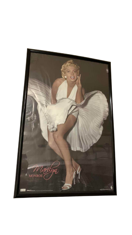Photo 1 of FRAMED MARILYN MONROE POSTER 36” X 24”
