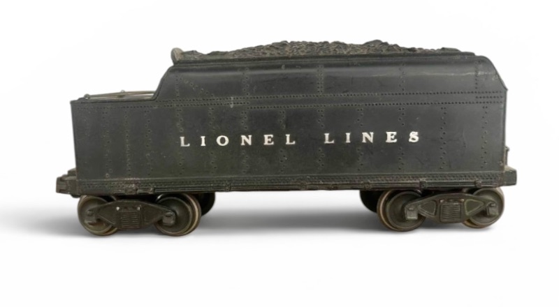 Photo 1 of VINTAGE POSTWAR LIONEL LINES O GAUGE TENDER, LIKELY MODEL NO. 6466W OR 2466T.