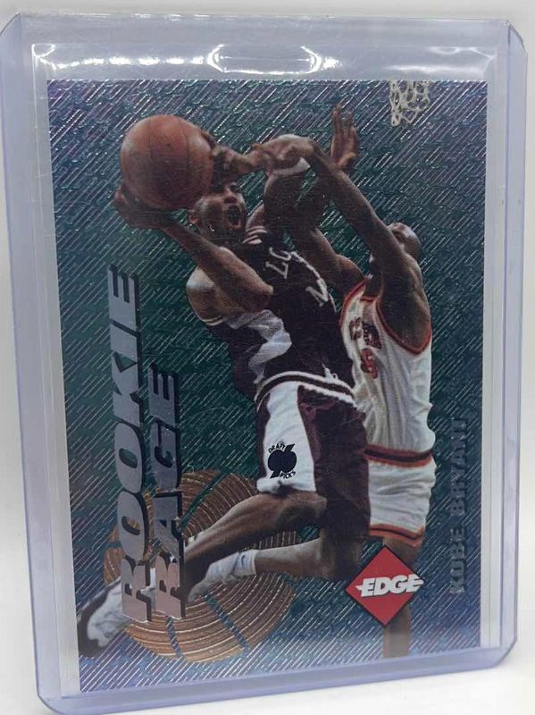 Photo 1 of 1996 KOBE BRYANT EDGE ROOKIE CARD 6 APPROX VALUE $350