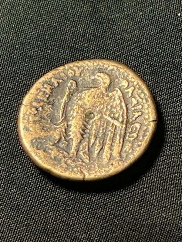 Photo 2 of 283-246 BC. GREEK PTOLEMY II PHILADELPHUS 22MM COIN