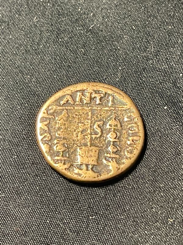 Photo 2 of 244-249 AD. ROMAN PHILLIP 1ST 26MM BRONZE ANTIOCH IN PISIDIA COIN