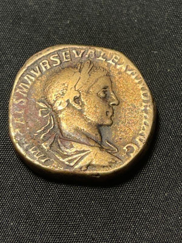 Photo 1 of 222-235 AD. ROMAN SEVERUS ALEXANDER COIN