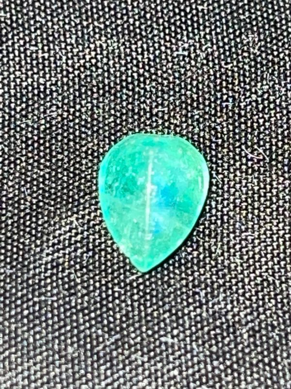 Photo 2 of RARE 1.5CT COLUMBIAN EMERALD PEAR SHAPED HIGH GRADE