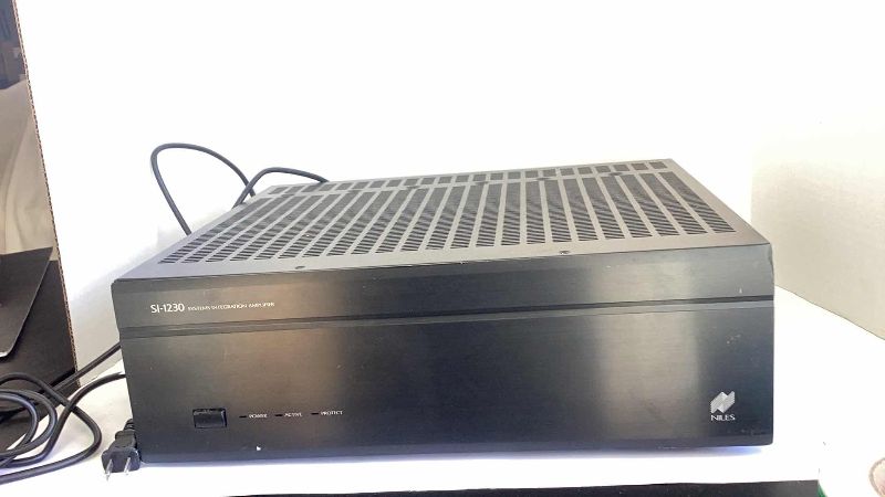 Photo 3 of NILES SI-1230 SYSTEMS INTEGRATION AMPLIFIER, FOR PARTS