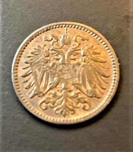 Photo 1 of 1901 AUSTRIA 1 HELLER