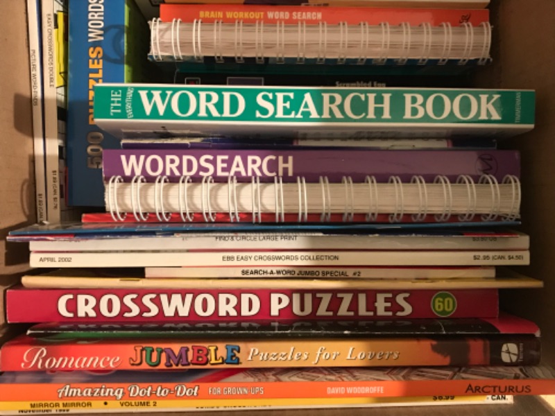 Photo 2 of WORD SEARCH , CROSSWORD & OTHER SENSORY PUZZLES