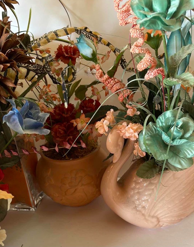 Photo 2 of COLORFUL FLORAL ARRANGEMENTS IN ASSORTED DECORATIVE CONTAINERS