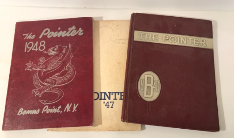 Photo 1 of VINTAGE YEARBOOKS
BEMUS POINT, NY
1946,47 & 48