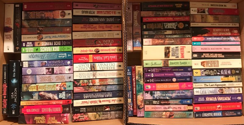 Photo 1 of ASSORTED PAPERBACK BOOKS-LARGE LOT