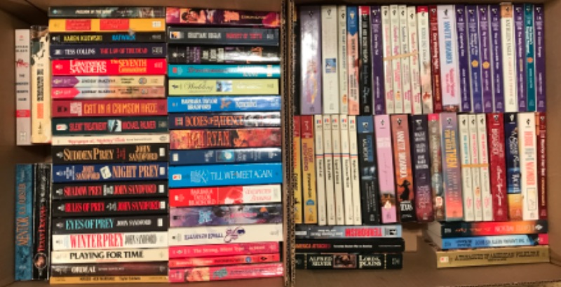 Photo 1 of ASSORTED PAPERBACK BOOKS- LARGE LOT