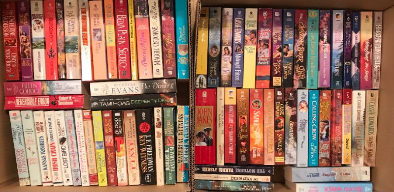 Photo 1 of ASSORTED PAPERBACK BOOKS -LARGE LOT