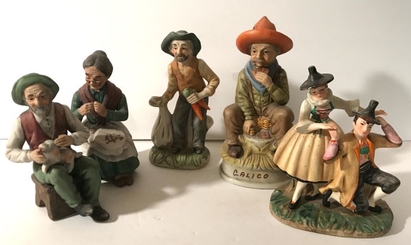 Photo 1 of VINTAGE 1961 NAPCO PORCELAIN FIGURINE & OTHER VINTAGE FIGURINES 