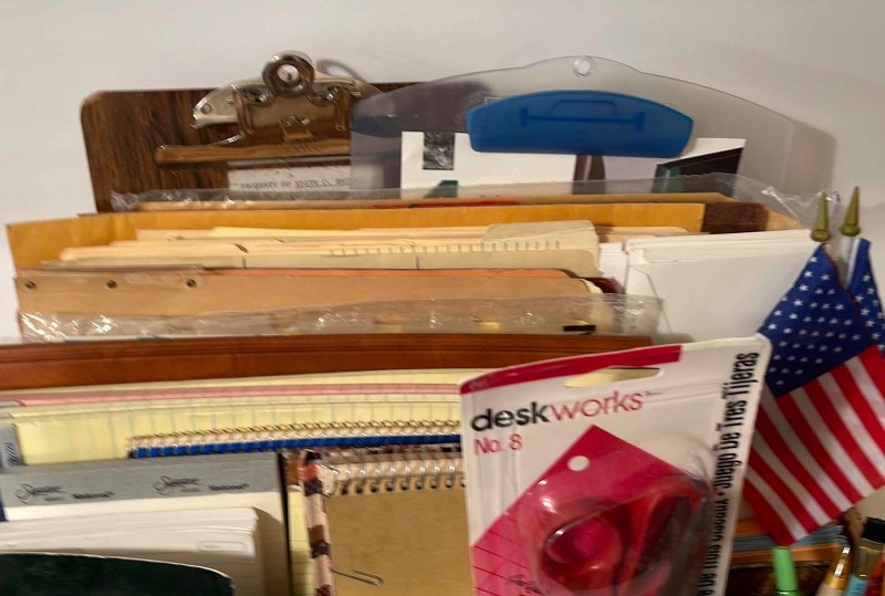 Photo 3 of OFFICE SUPPLIES- SOME NEW IN PACKAGE - LARGE LOT 