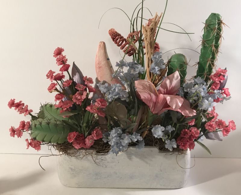 Photo 3 of NATURAL AND NATIVE FLORAL ARRANGEMENT, CACTUS DOOR STOPPER & DECOR 