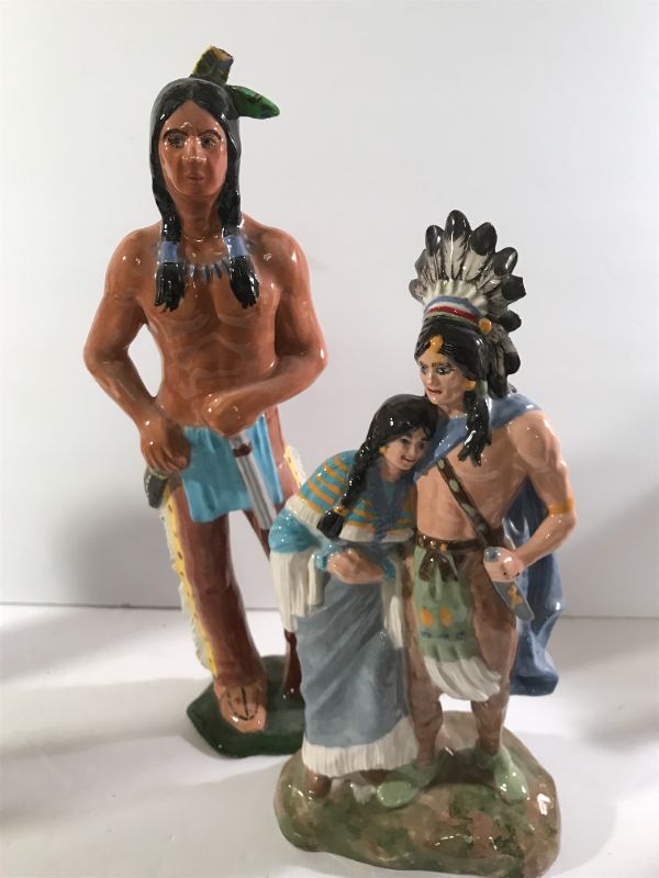 Photo 3 of VINTAGE GLAZED NATIVE AMERICAN POTTERY 