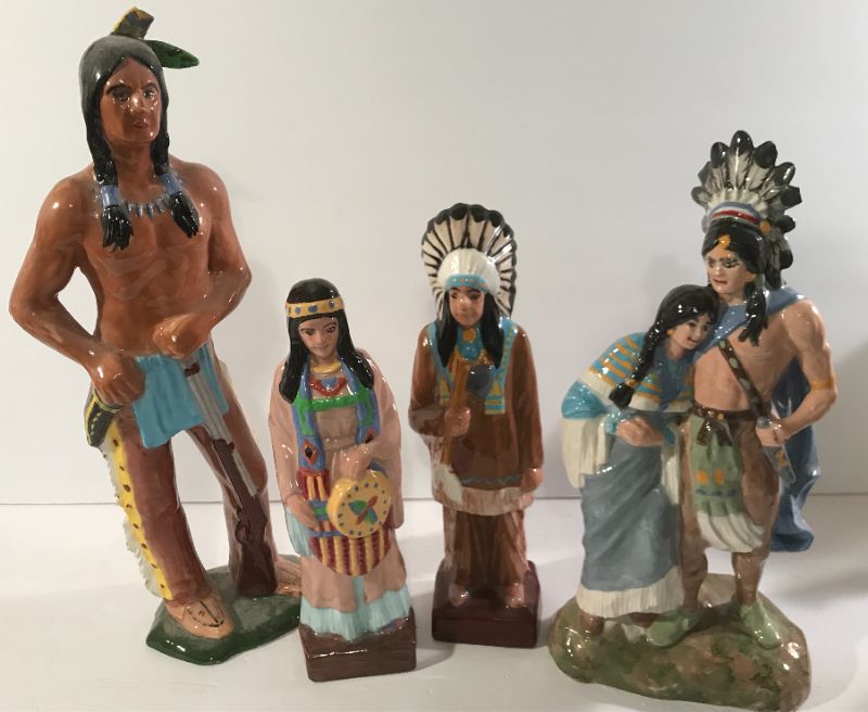 Photo 6 of VINTAGE GLAZED NATIVE AMERICAN POTTERY 