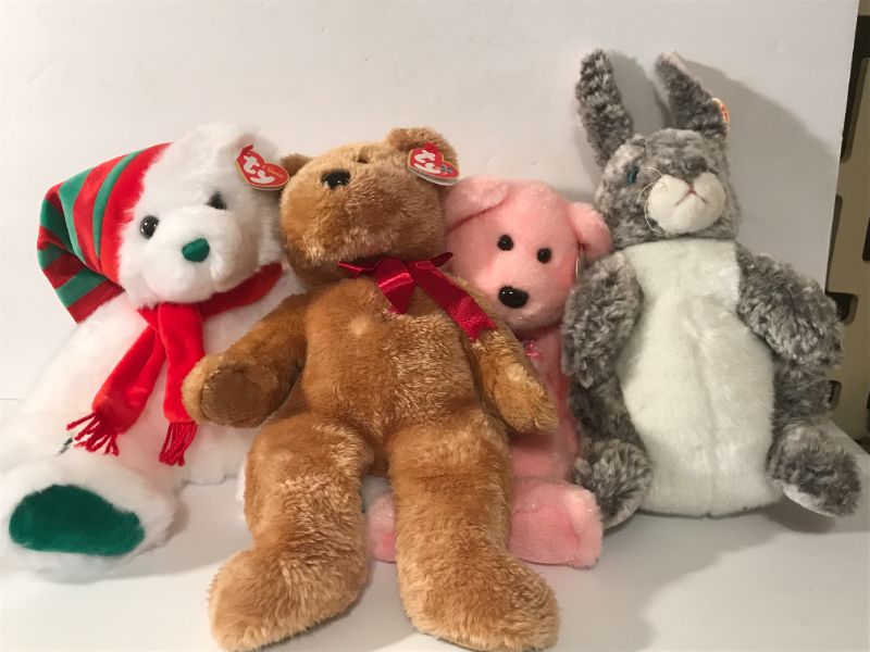 Photo 1 of TY BEANIE BUDDIES PLUSH ALL WITH TAGS NOS 