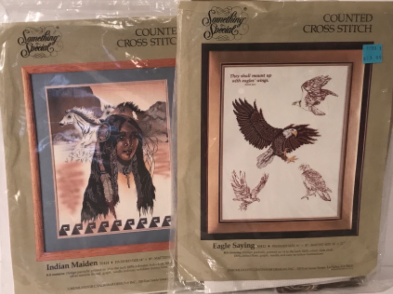 Photo 2 of CROSS STITCH KITS 
NOS -6 ITEMS
SOUTHWEST MOTIF