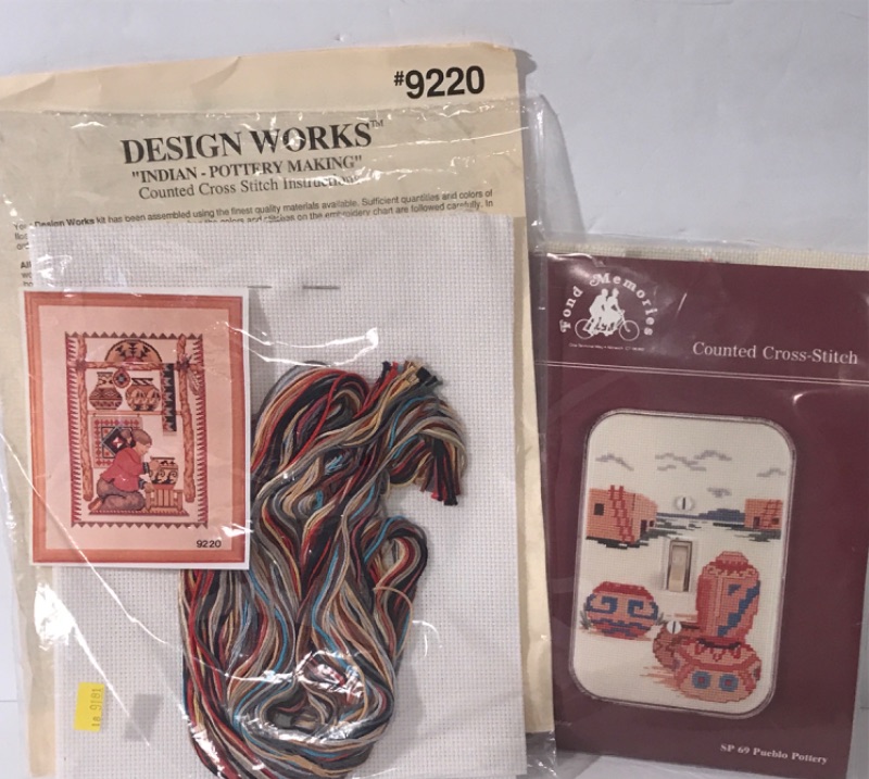 Photo 4 of CROSS STITCH KITS 
NOS -6 ITEMS
SOUTHWEST MOTIF