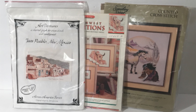 Photo 4 of NATIVE AMERICAN MOTF CROSS STITCH KITS
7 ITEMS