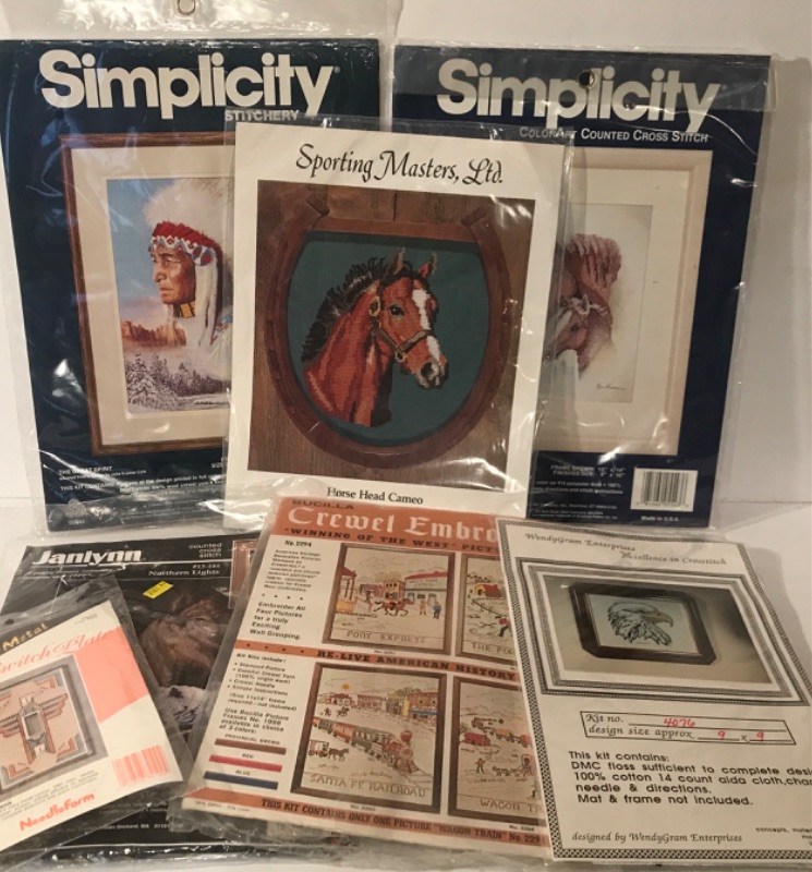 Photo 1 of CROSS STITCH KITS
7 ITEMS