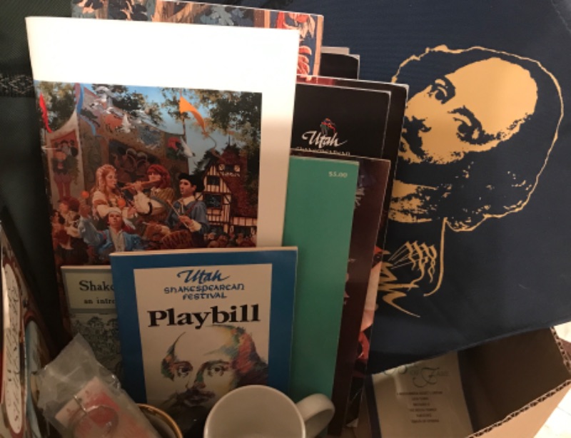 Photo 5 of UTAH SHAKESPEARE FESTIVAL COLLECTABLE
MEMORABILIA, BOOKS, BAG, MUGS & MORE