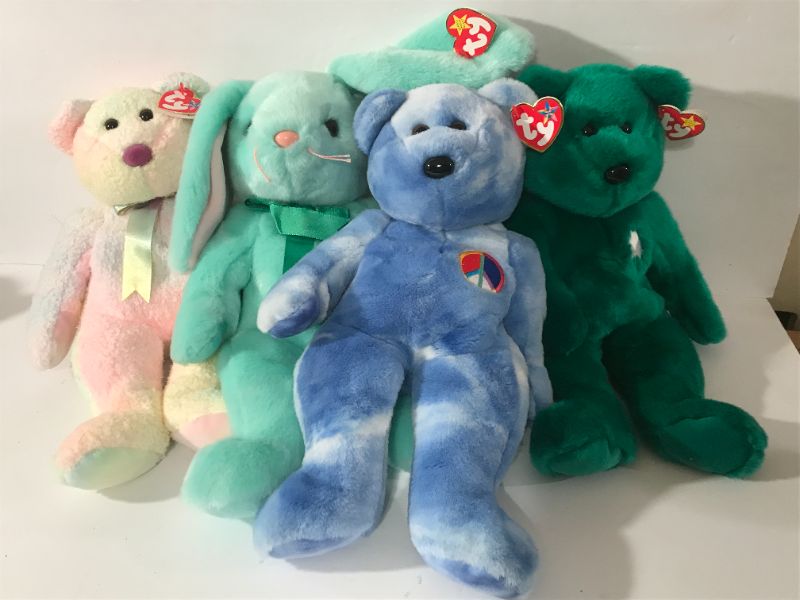 Photo 1 of TY BEANIE BUDDIES PLUSH ALL WITH TAGS NOS 