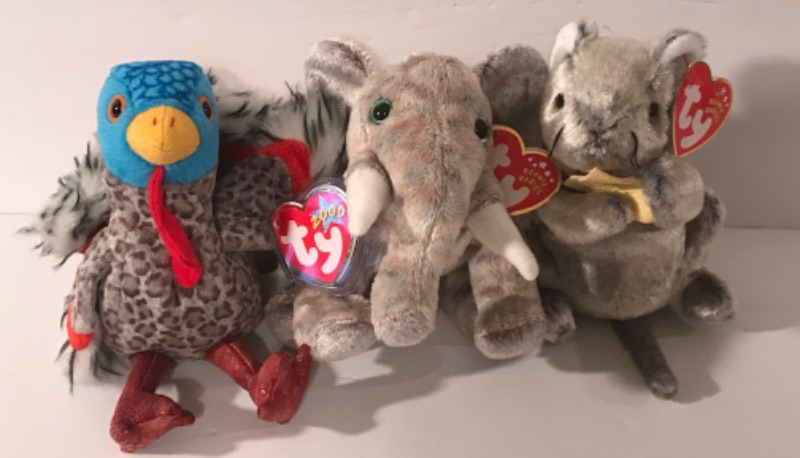 Photo 4 of BEANIE BABIES COLLECTION NOS ALL WITH TAGS 
LOT OF 12