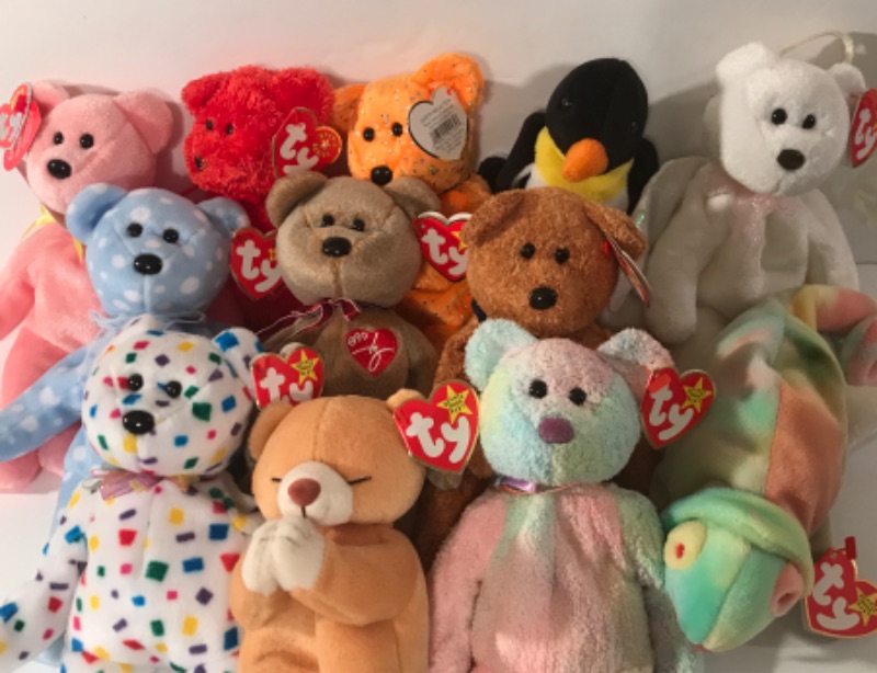 Photo 3 of BEANIE BABIES COLLECTION - NOS ALL WITH TAGS 
LOT OF 12 