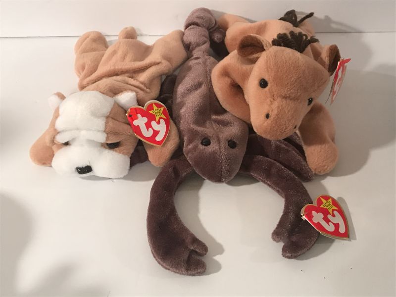 Photo 2 of BEANIE BABIES COLLECTION- NOS WITH TAGS 
LOT OF 12