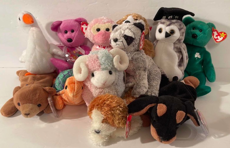 Photo 1 of TY BEANIE BABIES NOS ALL W/ TAGS