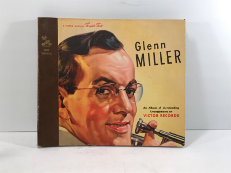 Photo 1 of GLENN MILLER ALBUM  
78 RPM RECORD FOLIO P148, 1944